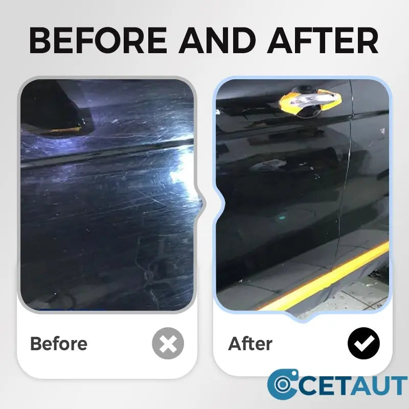 🚗 50% RABATT! 🎨 Anti-Scratch Lasting Shine Paint Repair Agent with Sponge – Kratzer entfernen & Glanz wiederherstellen – Für Autolack, Motorrad, Fahrrad & Boote 🚙