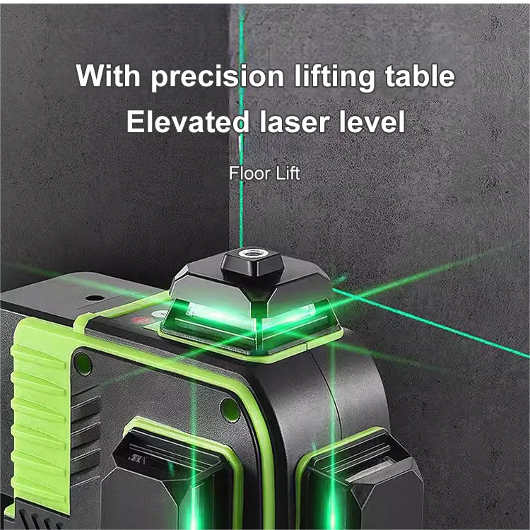 📏 50% RABATT! 🔦 Infrarot-Laserwasserwaage mit Grünem Licht – Selbstnivellierend, Horizontale & Vertikale Linien & Ideal Für Präzisionsarbeiten 🔧