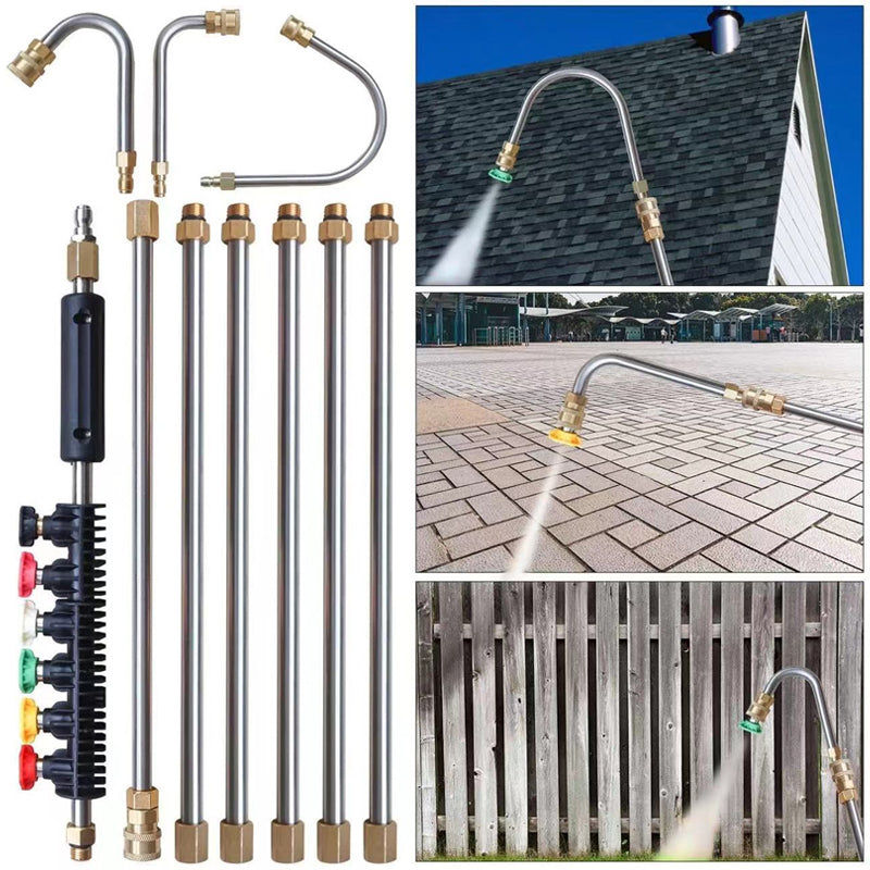 ✨Summer Sale 60% Rabatt für begrenzte Zeit🔫Hausreinigungsassistent🔥 Hochdruckreiniger-Stab-Set mit 4000 PSI