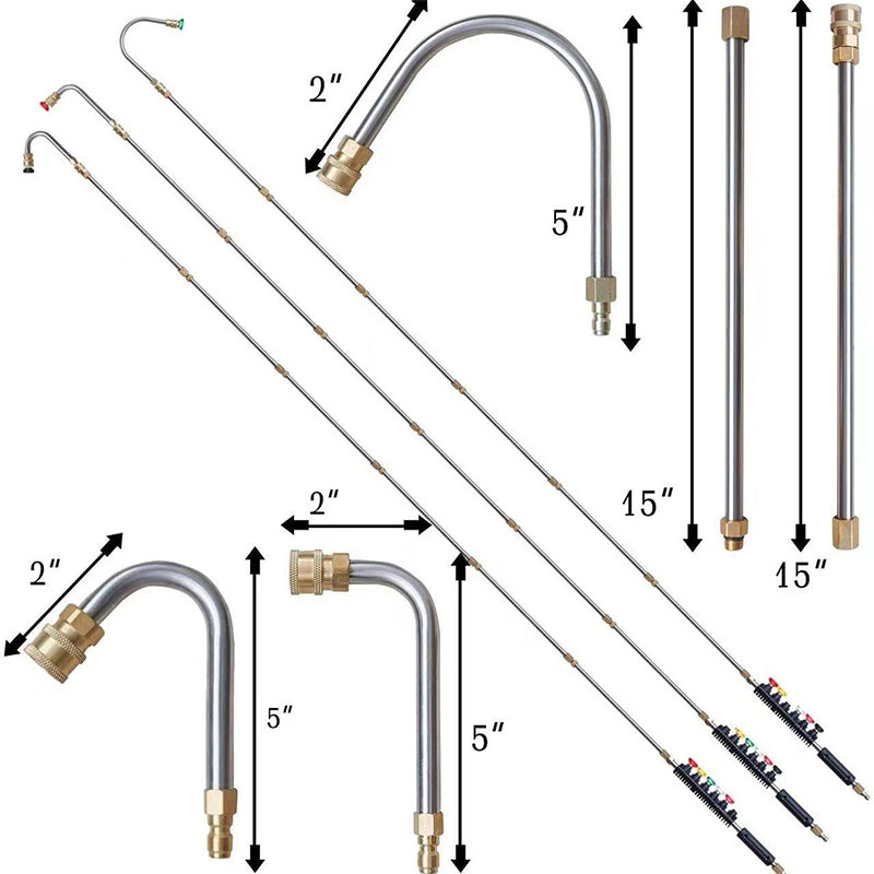✨Summer Sale 60% Rabatt für begrenzte Zeit🔫Hausreinigungsassistent🔥 Hochdruckreiniger-Stab-Set mit 4000 PSI