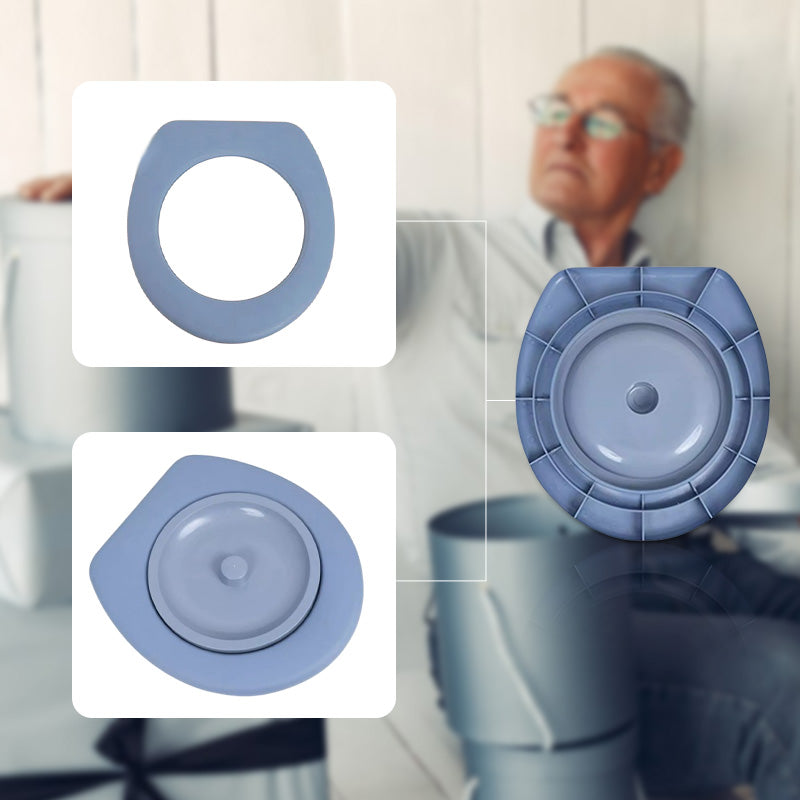 🪑 Senioren-Comfort! 🚽 Ergonomischer Toilettensitz für Eimertoiletten – Höhenangepasste Sitzposition, rutschfeste Auflage & bequeme Kontur – Perfekt für Pflege zu Hause, Nachts, Reisen & Notfall – Sicher setzen, mühelos aufstehen ✨