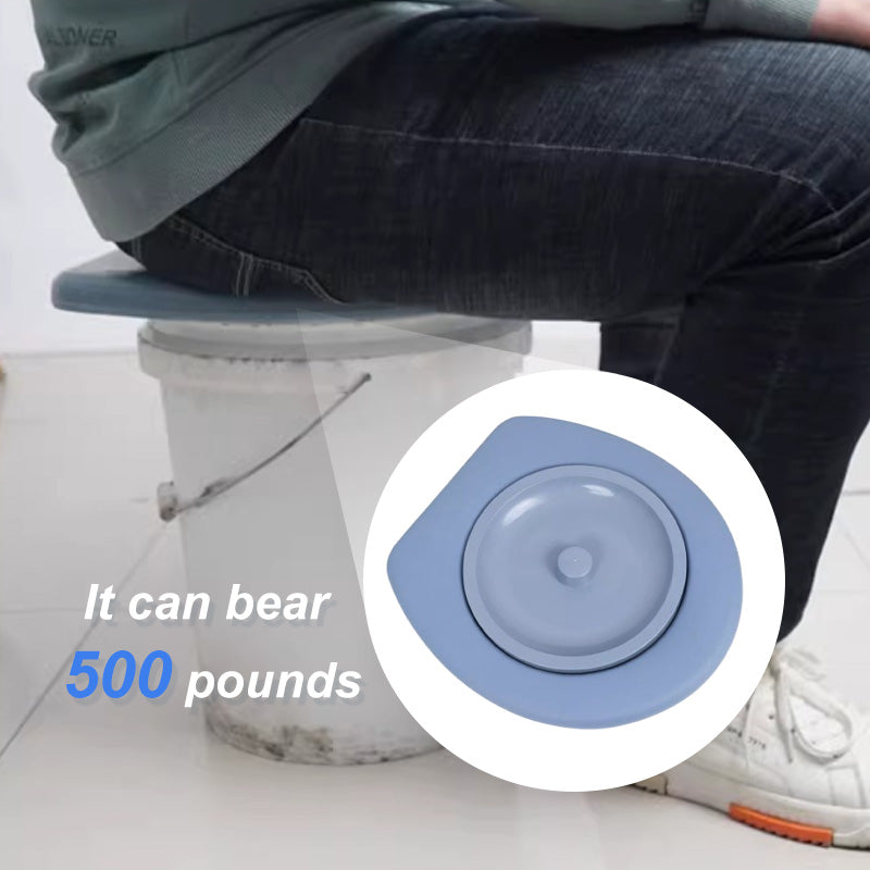 🪑 Senioren-Comfort! 🚽 Ergonomischer Toilettensitz für Eimertoiletten – Höhenangepasste Sitzposition, rutschfeste Auflage & bequeme Kontur – Perfekt für Pflege zu Hause, Nachts, Reisen & Notfall – Sicher setzen, mühelos aufstehen ✨
