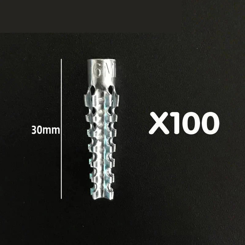 🔩📢 MEHR KAUFEN, MEHR SPAREN! Aufgerüstete gezahnte Eisen-Expansionsschraube – Extra starker Halt in Beton, Ziegel & Stein – Ideal für schwere Lasten & Bauprojekte ✨