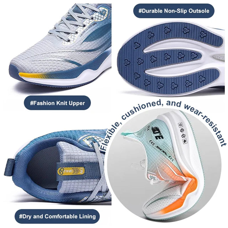 👟🍃 50% RABATT! Atmungsaktive, weiche Sohle, stoßdämpfende Sport-Freizeitschuhe – Bequem, federnd & perfekt für Alltag, Walking & Freizeit ✨