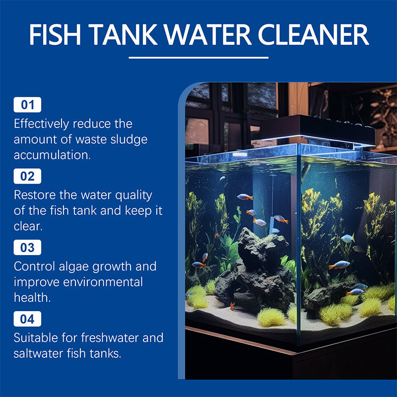 📢📢Kaufen Sie 3 und erhalten Sie 5 gratis🐟 Fisch Tank Wasser leistungsstark sauber 🪸