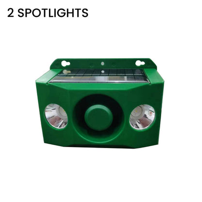 🆘Bleiben Sie im Freien sicher✅Solarbetriebene Tierabwehr-Warnlichter mit lautem Alarm