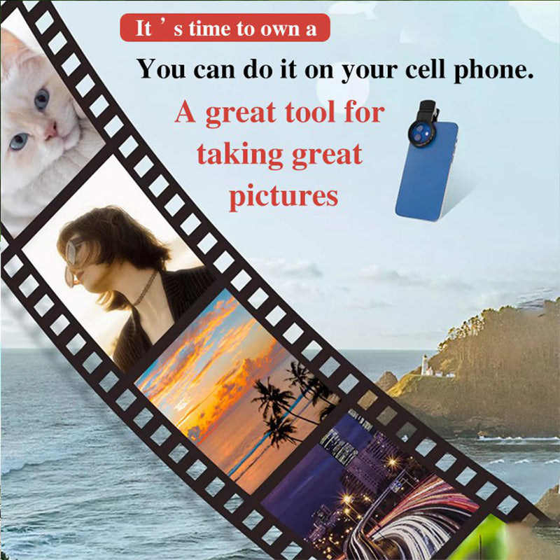 ✨📱Universal Starlight Phone Lens🌟 Photography Magic, Create Dreamy Bokeh Effects! Zeitlich begrenztes Angebot!