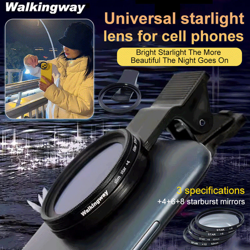 ✨📱Universal Starlight Phone Lens🌟 Photography Magic, Create Dreamy Bokeh Effects! Zeitlich begrenztes Angebot!