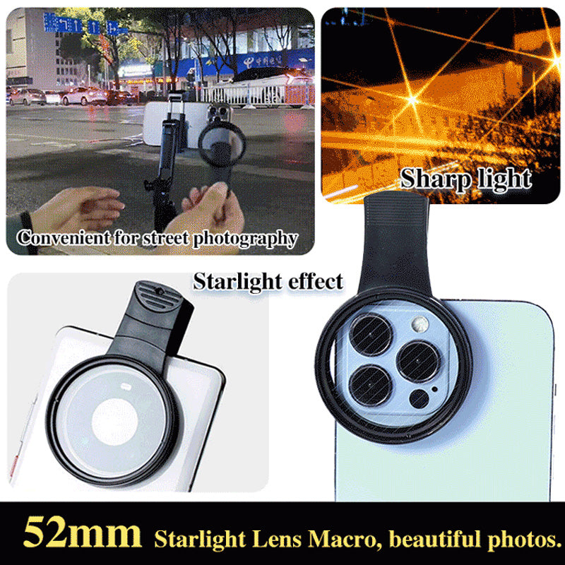 ✨📱Universal Starlight Phone Lens🌟 Photography Magic, Create Dreamy Bokeh Effects! Zeitlich begrenztes Angebot!