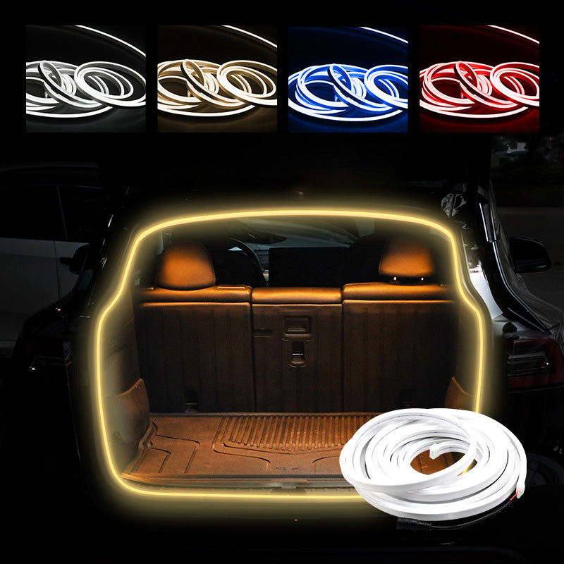 🔥Letzter Tag des Ausverkaufs 50 % Rabatt💡🚗Schönes Geschenk * Leuchtstreifen für dekorative Kofferraumleuchte