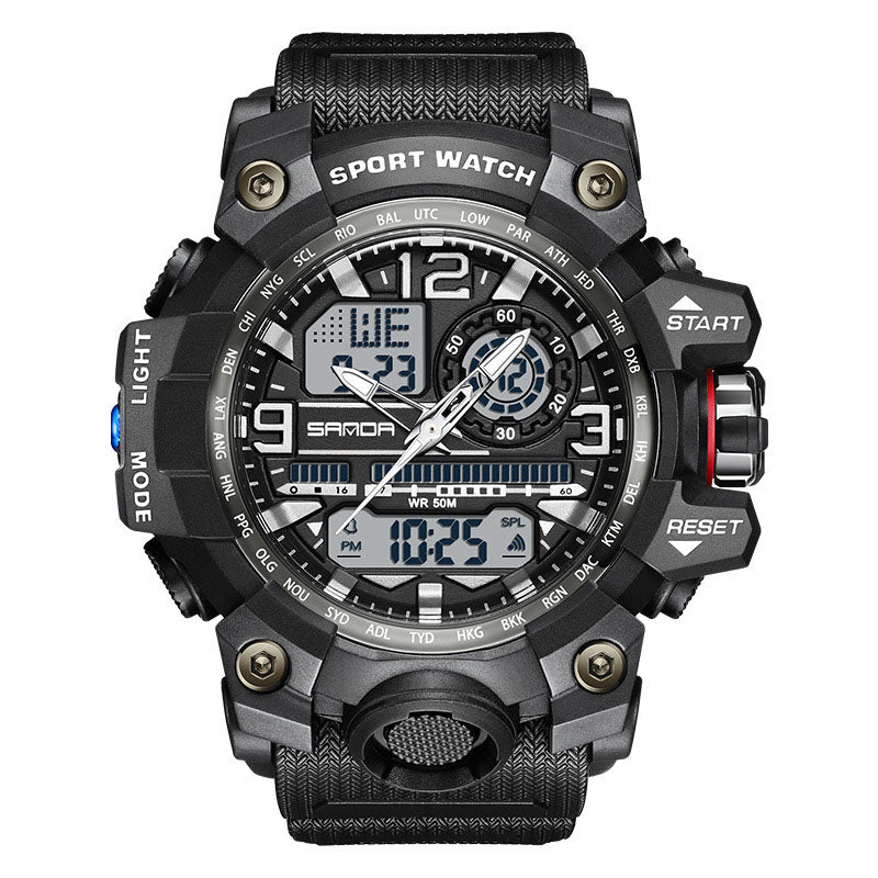 💦⌚ 50% RABATT! 100m Wasserdichte Herrenuhr mit Leuchtmasse & Multifunktionen – Robust, sportlich & alltagstauglich ✨