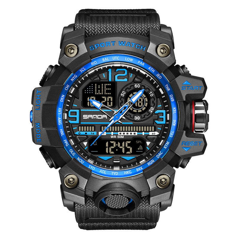 💦⌚ 50% RABATT! 100m Wasserdichte Herrenuhr mit Leuchtmasse & Multifunktionen – Robust, sportlich & alltagstauglich ✨