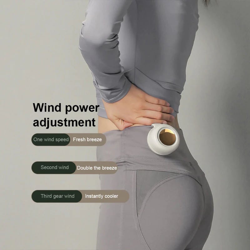 🛒 Mehr kaufen, mehr sparen! 🌬️💨 Kleiner tragbarer Clip-Halsventilator – Frische jederzeit
