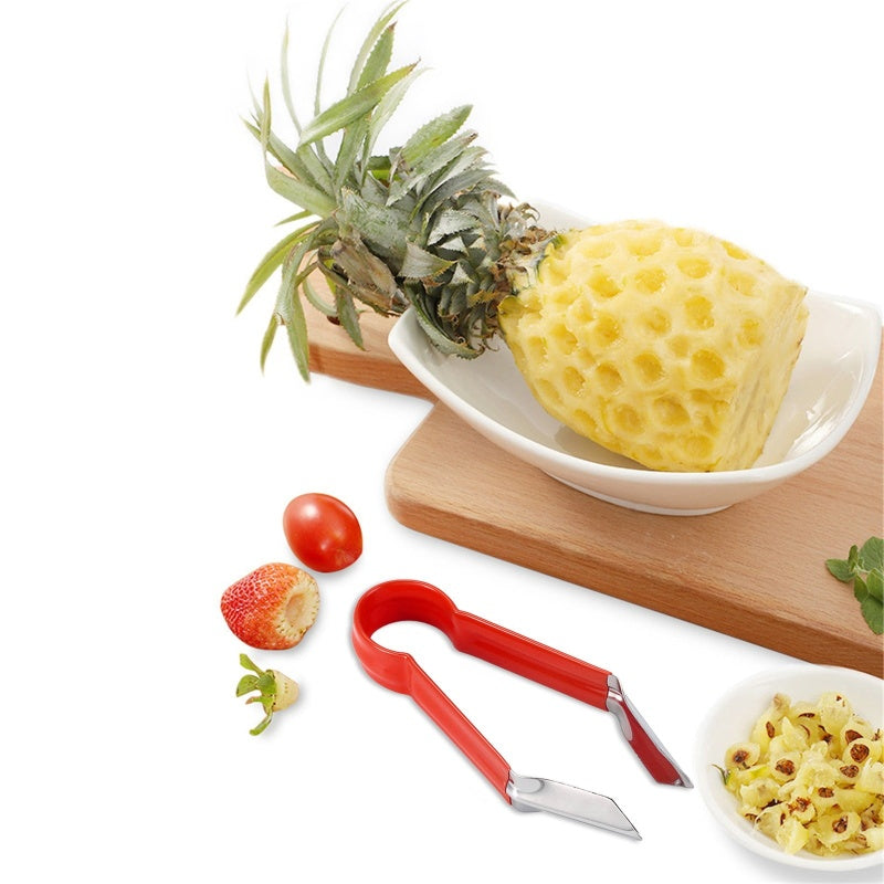 Multifunktions-Edelstahl-Ananas-Augenentferner