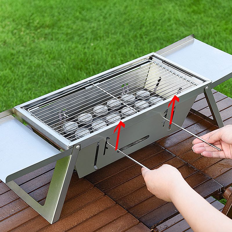 ✨✨🔥Klappbarer Edelstahl-Grill für draußen💥