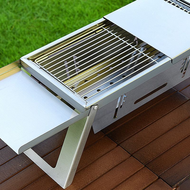 ✨✨🔥Klappbarer Edelstahl-Grill für draußen💥
