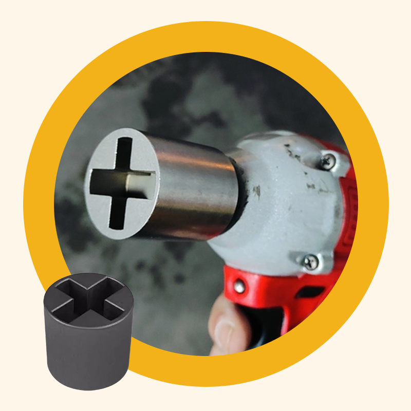 💪 🔧Universal-Klinkenbuchsenadapter für Handbohrmaschine🚗