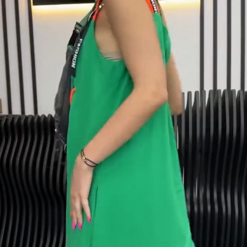 💖👗 50% RABATT! Lässiges bedrucktes ärmelloses Kleid für Frauen – Perfekt für Sommer, Festival & Urlaub ✨