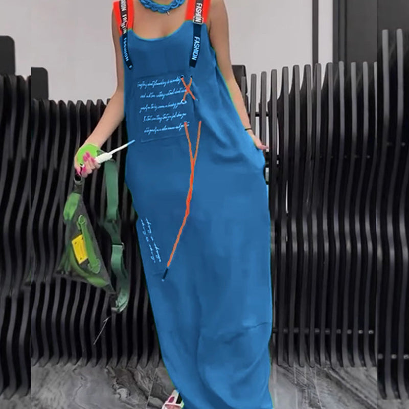 💖👗 50% RABATT! Lässiges bedrucktes ärmelloses Kleid für Frauen – Perfekt für Sommer, Festival & Urlaub ✨