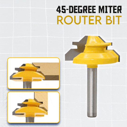 🎁Mehr Kaufen Mehr Sparen ⏳45 °Miter Router Bit