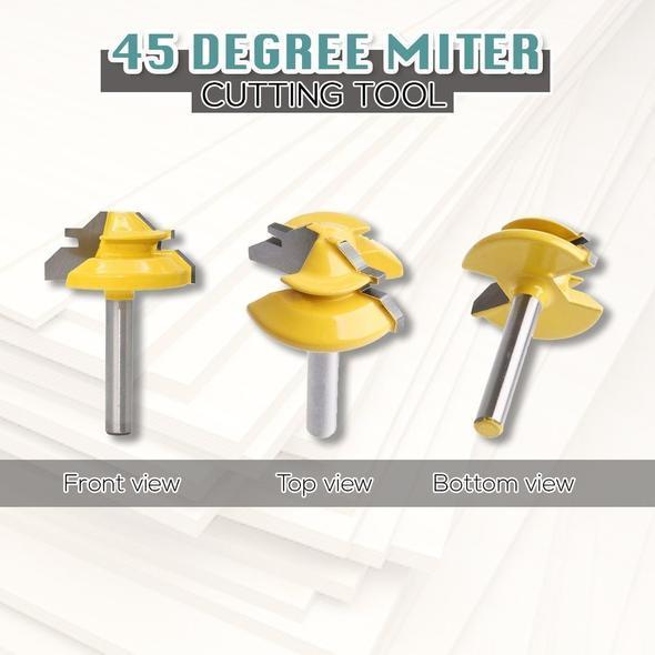 🎁Mehr Kaufen Mehr Sparen ⏳45 °Miter Router Bit