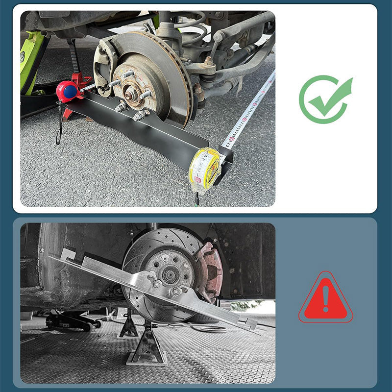 🔧✨ 50% RABATT! Edelstahl Achsmessgerät-Platte – Präzise Ausrichtung für Fahrzeugachsen, robust & langlebig 🔩