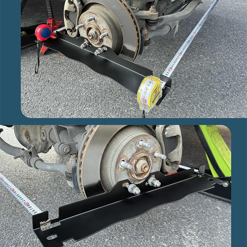 🔧✨ 50% RABATT! Edelstahl Achsmessgerät-Platte – Präzise Ausrichtung für Fahrzeugachsen, robust & langlebig 🔩