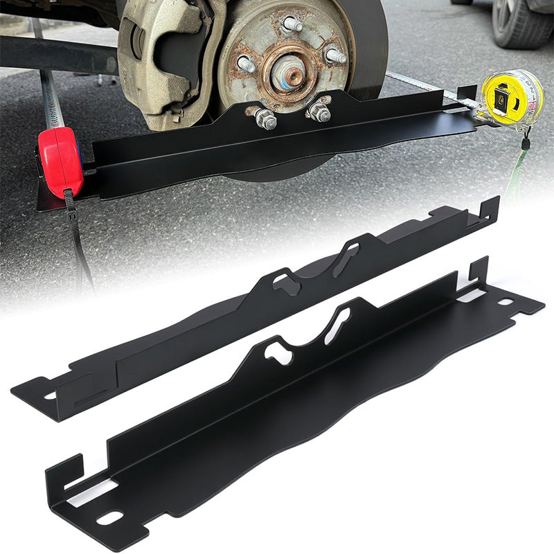 🔧✨ 50% RABATT! Edelstahl Achsmessgerät-Platte – Präzise Ausrichtung für Fahrzeugachsen, robust & langlebig 🔩