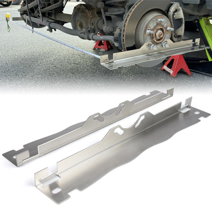 🔧✨ 50% RABATT! Edelstahl Achsmessgerät-Platte – Präzise Ausrichtung für Fahrzeugachsen, robust & langlebig 🔩