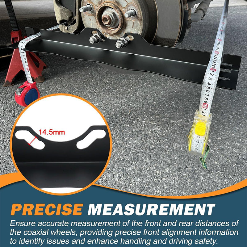 🔧✨ 50% RABATT! Edelstahl Achsmessgerät-Platte – Präzise Ausrichtung für Fahrzeugachsen, robust & langlebig 🔩