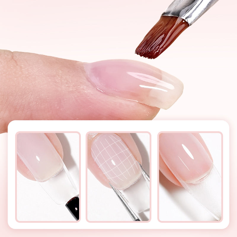 🔥Heißer Verkäufer 50% Rabatt💥🌸💐 3-in-1 Selbstnivellierendes Nagelaufbaugel – Perfekte Nagelpflege für Langlebigkeit