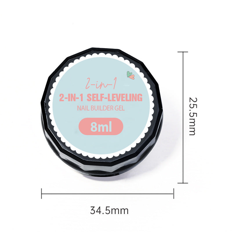 🔥Heißer Verkäufer 50% Rabatt💥🌸💐 3-in-1 Selbstnivellierendes Nagelaufbaugel – Perfekte Nagelpflege für Langlebigkeit