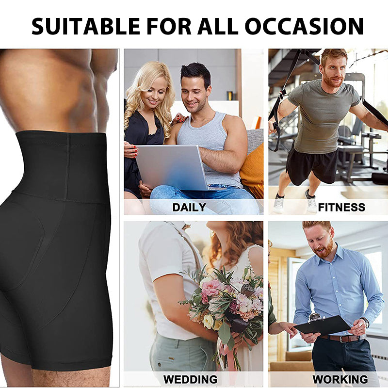 🏆✨High-Waisted Butt Lifter Shapewear für Männer