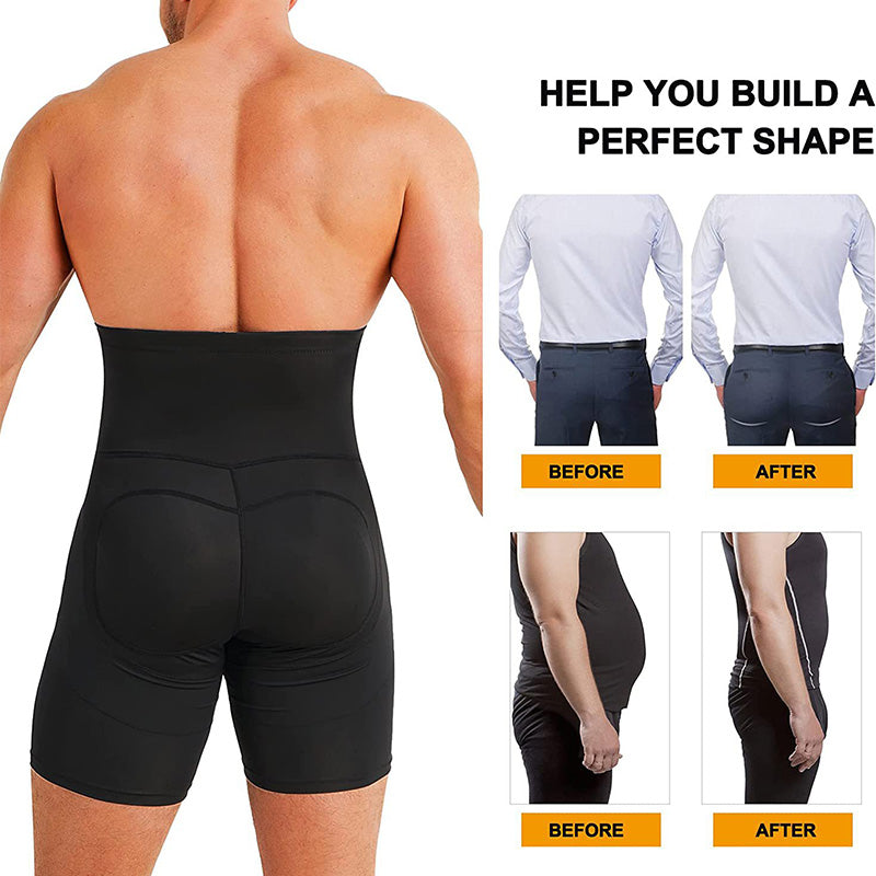 🏆✨High-Waisted Butt Lifter Shapewear für Männer