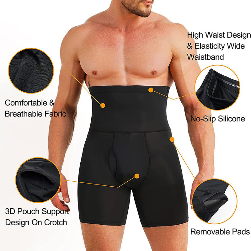 🏆✨High-Waisted Butt Lifter Shapewear für Männer