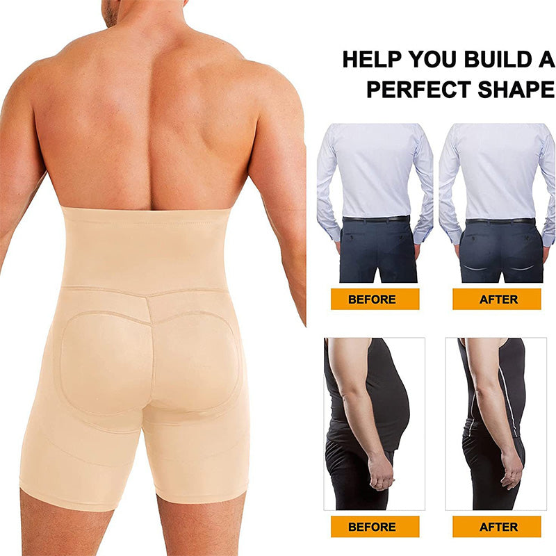 🏆✨High-Waisted Butt Lifter Shapewear für Männer