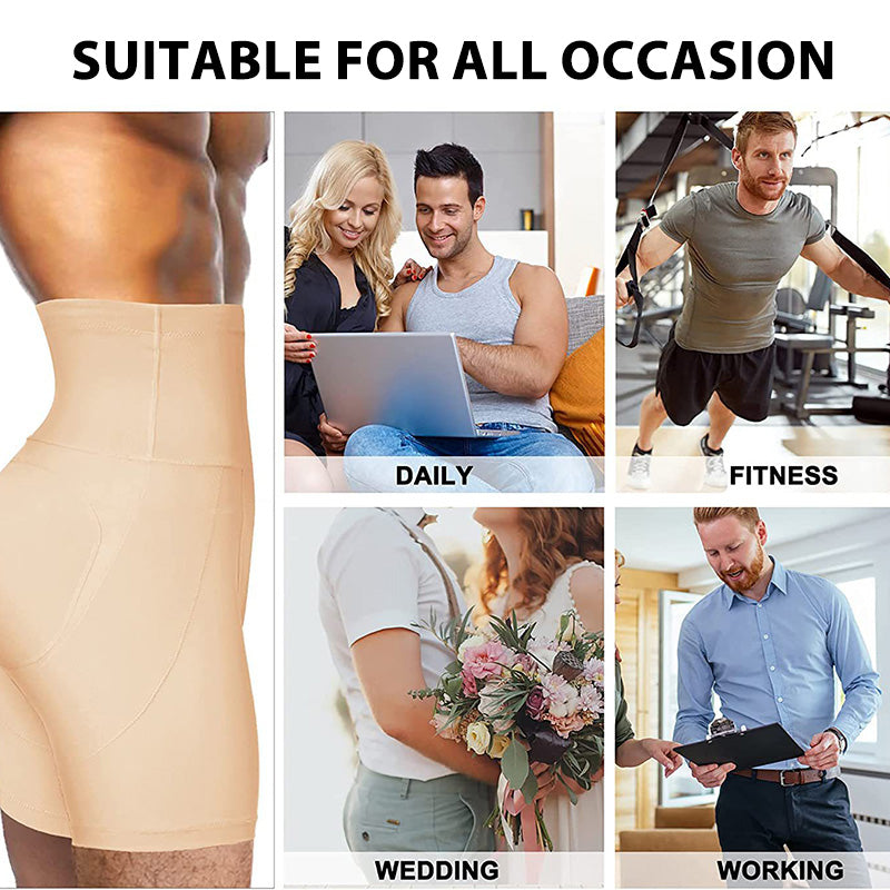 🏆✨High-Waisted Butt Lifter Shapewear für Männer