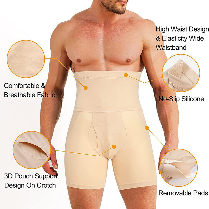 🏆✨High-Waisted Butt Lifter Shapewear für Männer