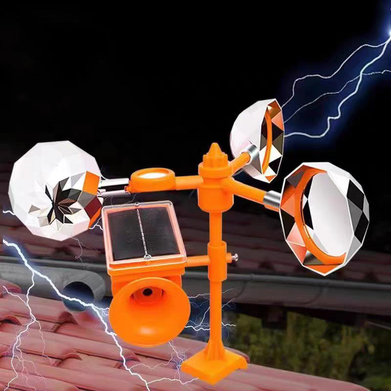 🏆✨📣📣🐦Reflektor und Windspinner zur Vogelabwehr mit Geräuschfunktion