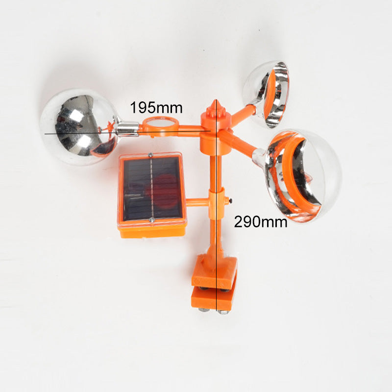 🏆✨📣📣🐦Reflektor und Windspinner zur Vogelabwehr mit Geräuschfunktion