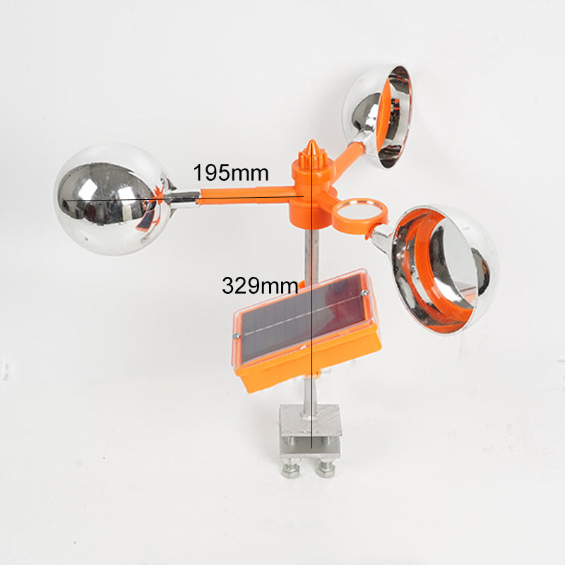 🏆✨📣📣🐦Reflektor und Windspinner zur Vogelabwehr mit Geräuschfunktion