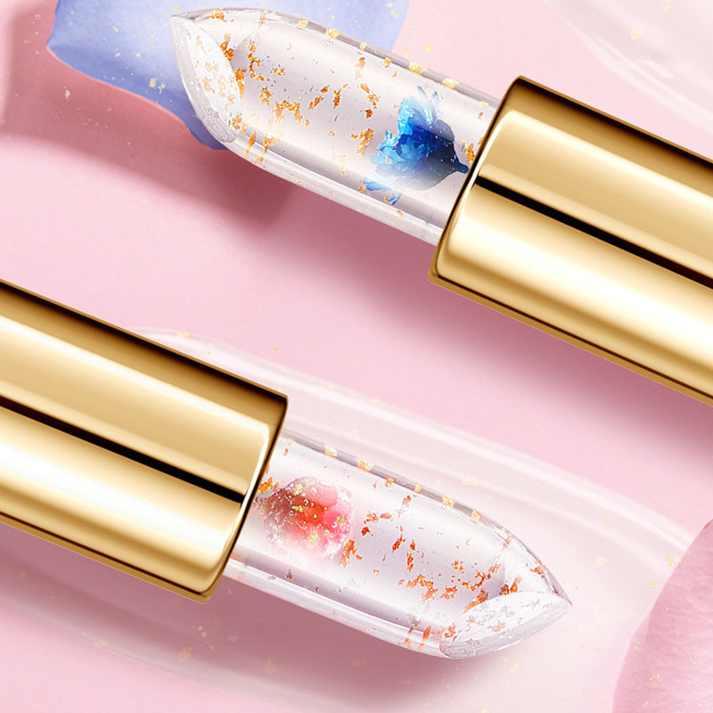🔥 Der heißeste neue Petal Jelly Color Changing Lipstick 💄 Ernährende und feuchtigkeitsspendende Reparatur trockene Risse Kein Farbverlust, keine klebrige Tasse 😍!