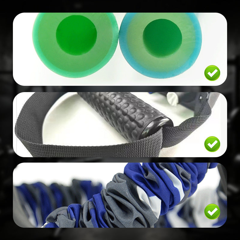 📢Zeitbegrenzte Preisreduzierung um 50%💪 Natürliche Latex 3-Loch Widerstand Stretcher