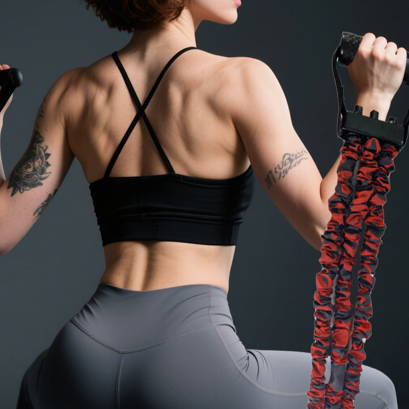 💪 50% RABATT JETZT! ✨ Naturlatex 3-Loch-Widerstandsbänder - Medizinische Qualität für Physiotherapie & Krafttraining 🏋️‍♂️🔗