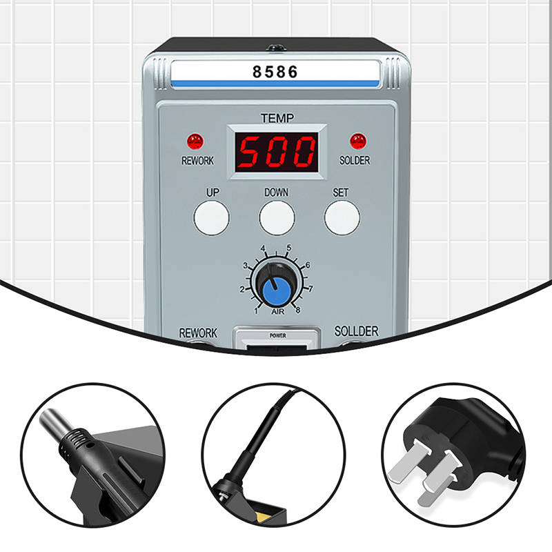 🔥Ermäßigte Preise für Sommerzeit mit 70% Rabatt🔥✨ 2-in-1 Heißluftlötstation