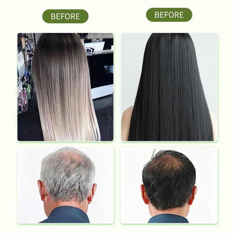 🍎Crème colorante pour cheveux à la pomme&amp;🌸Achetez-en 3 et offrez-en 2 – Coloration douce, couleur longue durée ! ✨