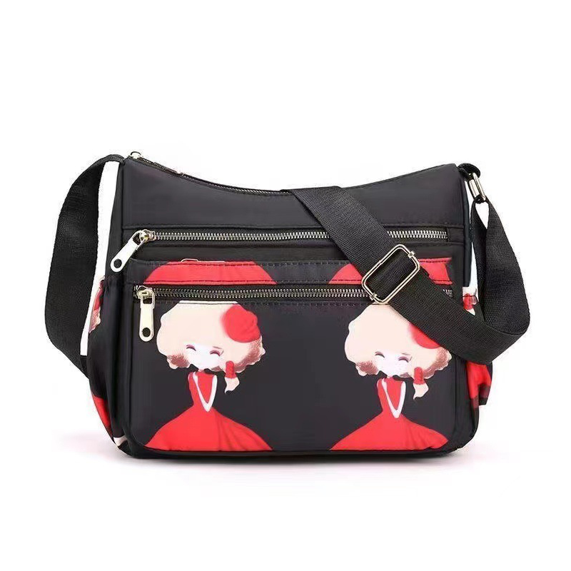 🎒✨ 50% RABATT! Modische, bedruckte Umhängetasche mit großem Fassungsvermögen – Vielseitig, praktisch & stylisch für Alltag & Reise ✨
