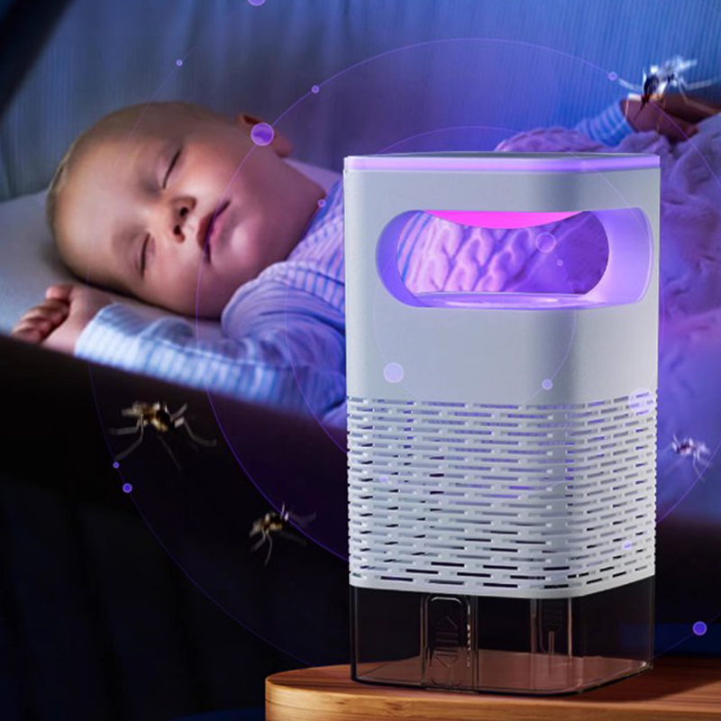 ✨Stor prisreduksjon og 66 % rabatt om sommeren✨🔇🦟UV-fluefelle med gjennomsiktig fangstboks