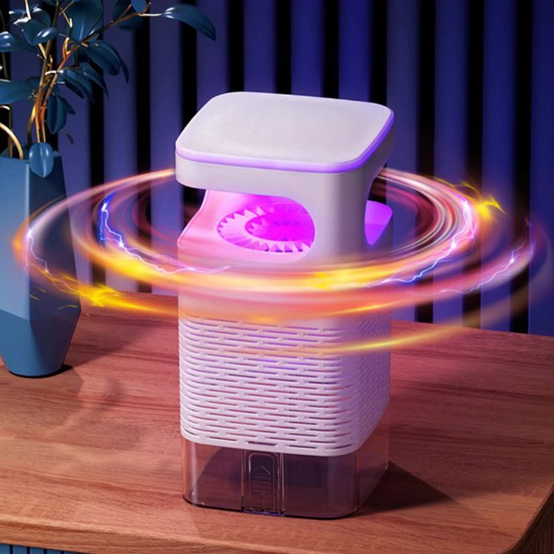 ✨Stor prisreduksjon og 66 % rabatt om sommeren✨🔇🦟UV-fluefelle med gjennomsiktig fangstboks