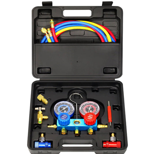 🔥3 Way R134/R22/R410 AC Gauges💥💥Befristetes Angebot: 50% Rabatt auf Bestellungen